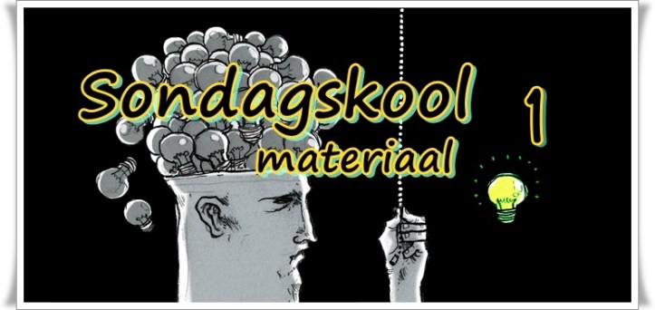 Sondagskool materiaal 1