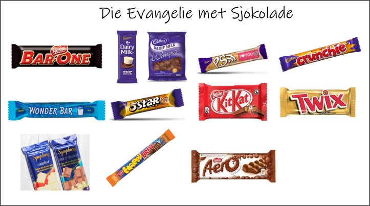 die evangelie met sjokolade 1