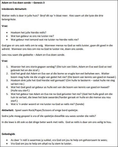 1a. Adam en Eva doen sonde