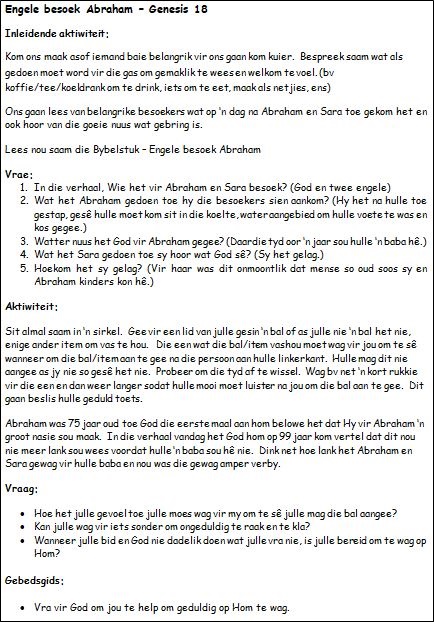 9b. Engele besoek Abraham