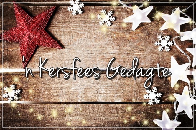 'n kersfees gedagte 1